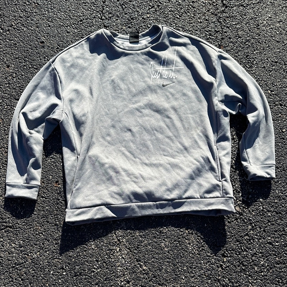 Nike Gray Crewneck Sweatshirt